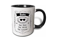 3dRose Bapa - The Man The Myth The