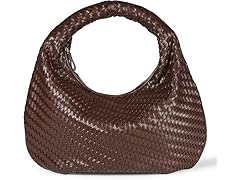Womens Woven Shoulder Bag