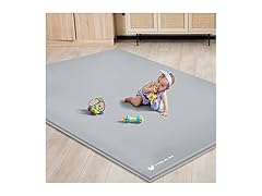 ANGELBLISS Baby Playpen, 79"x 63"x 1.18" Self-Inflating Play (Open Box)