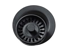 Elkay LKQD35BK Polymer Disposer Flange with Removable Basket