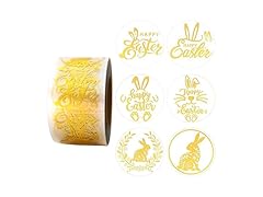 Masper 1.5 Inches/600 Easter Stickers