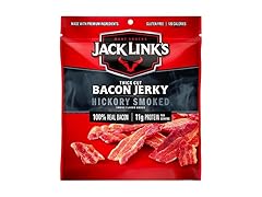 Jack Link's Bacon Jerky, Hickory Smoked, 2.5 oz