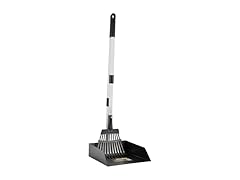 PRECISION PET Poop Scoop Small Pan with Rake