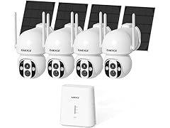 (4 Cam Kit) GAIEXCE Security Camera Kit