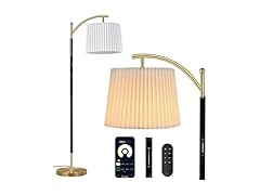 Etto Floor Lamp with Pleated Shades