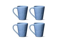 Cloudy Sky Stoneware Mugs Set of 4 – 18oz 