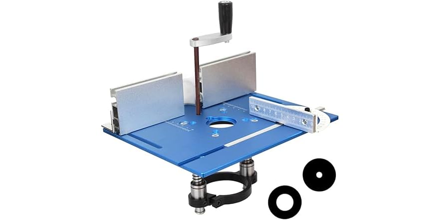 Aluminum Router Table Insert Plate