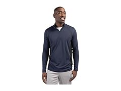 Clique Men's Ice Pique Half Zip Navy