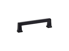 Emtek 86427 Alexander Cabinet Pull Flat Black (8" Centers)