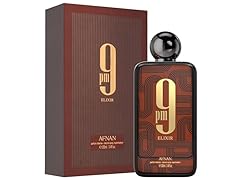 Afnan 9 PM Elixir - Parfum Intense - 3.4 Fl. Oz (JPG Le Male Elixir Absolu Twist)