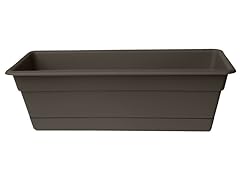 30" Dura Cotta Window Box, Peppercorn