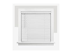 CHICOLOGY Cordless Mini Blinds for Indoor, 27" W x 48" H