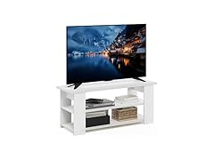 Furinno Jaya TV Stand Up to 55-Inch, White