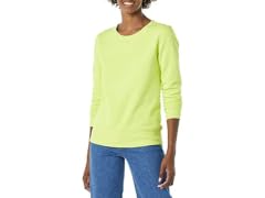 Amazon Essentials Women (M) Sweatshirt Lime Green