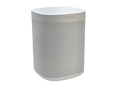 Sonos One (Gen 2) - Voice Controlled Smart Speaker with Amazon Alexa Built-In - White (Renewed) (Open Box)