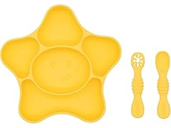 BabyX Silicone Feeding Set (3 PCs) Star