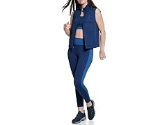 Bass Outdoor Women (L) Mid-weight Full Zip Vest