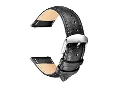 JL-BAND strap leather for 20MM, Black