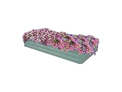 Sunnydaze NPH-687 Steel Garden Bed - 3' x 6' - Green