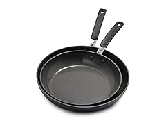 GreenPan Levels Stackable Hard Anodized Frying Pan Set