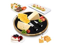 NutriChef JP Cons Catalog Master Rotating Lazy Susan Cheese Board