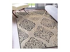 Amherst Medallion Indoor Area Rug (Your Choice)