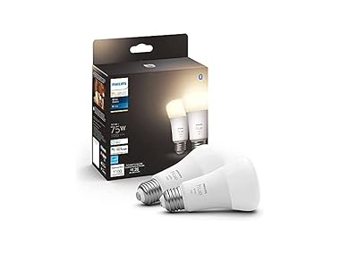 $46.99, Was $131.99, 64% Off! Philips Hue 4-Pack White A19 Smart Bulb dealfomo
