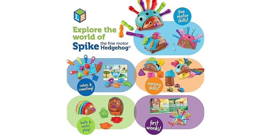 Spike and Friends Learning Book Set