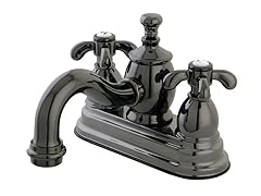 Lavatory Faucet w/ Pop-up, Black Nickel