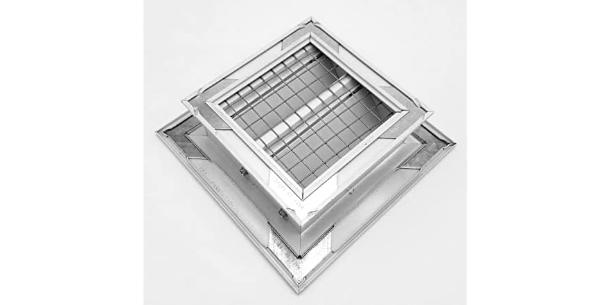 16"w X 26"h Aluminum Outdoor Weather Proof Louvers - Rain & Waterproof