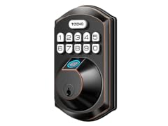 TEEHO TE002 Fingerprint Door Lock Oil Rubbed Bronze