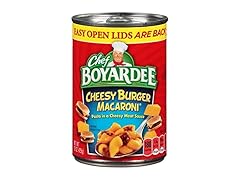 1CT Chef Boyardee Cheesy Burger Macaroni 15 oz