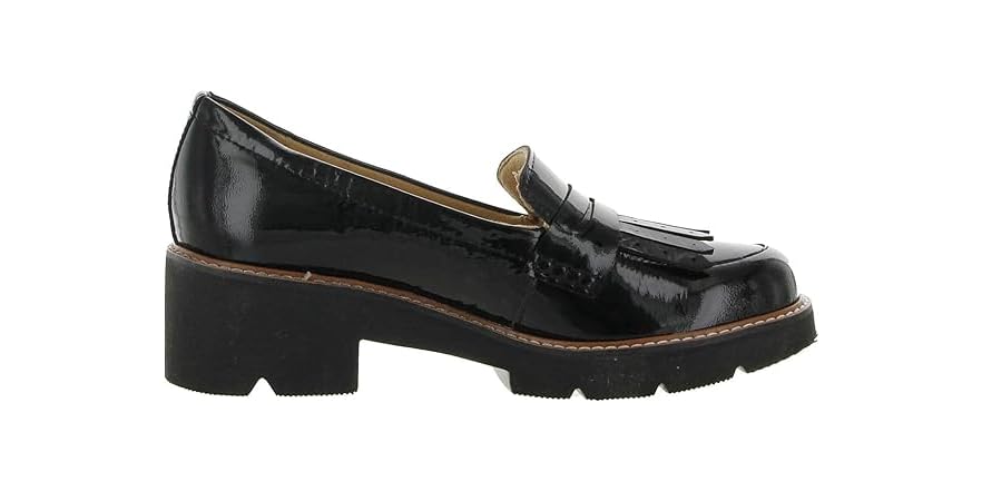 naturalizer rosalie leather tassel loafer