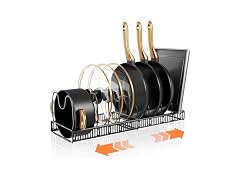 Pots and Pans Organizer Rack for Under