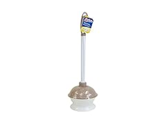 Quickie Plastic Toilet Plunger & Caddy