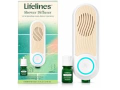 Lifelines Shower Diffuser with Essential Oil Blend Included