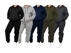 Womens Fleece-Lined Hoodie & Jogger Sets
