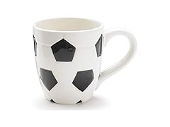 Ceramic Soccer Ball Design Coffee Mug