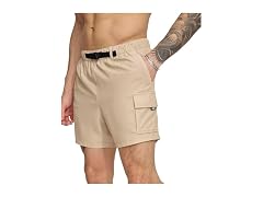 Dkny Men (S) Swim Swim Trunk Tan
