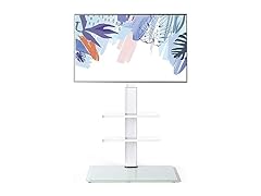 FITUEYES Floor TV Stand | 2 Shelves