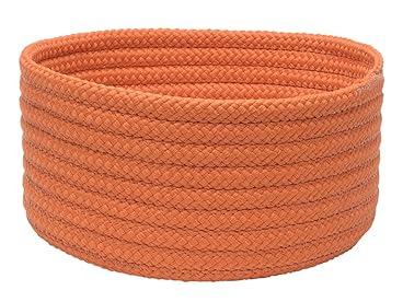 Orange Woven Storage Basket - 3 Sizes