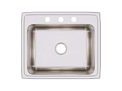 Elkay Single Bowl Drop-in Stainless Steel 25"