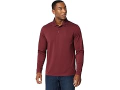 Amazon Essentials Men's Polo Shirt Rich Burgundy
