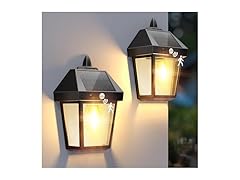 9 Inch Solar Wall Lanterns