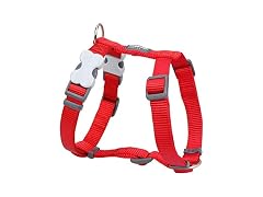 Red Dingo Classic Dog Harness, Large, Red