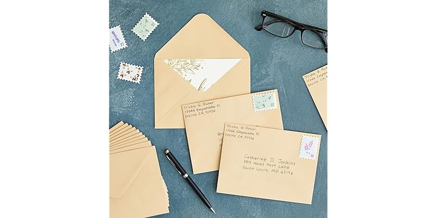100 Pack 4x6 Envelopes for Invitations