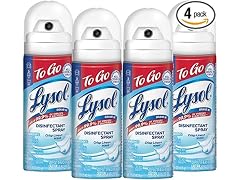 Lysol To Go Disinfectant Spray, Travel Size Saniti