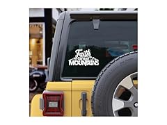 Faith Can Move Mountains Decal 6.15x3.6