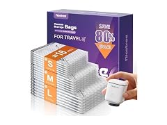 Nicetree 18-Pack Travel Vacuum Bags