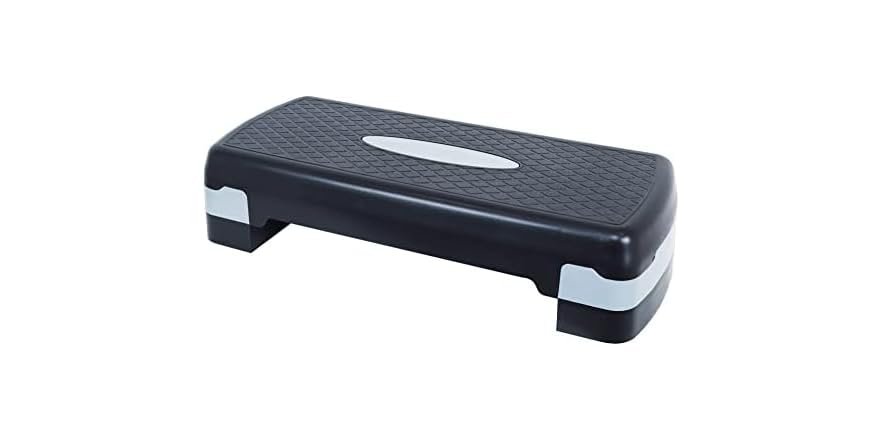 $14.99: Fitvids Adjustable Workout Aerobic Stepper Step Platform Trainer at Woot!
